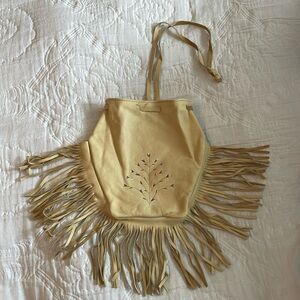 Vintage like new soft leather bag purchased in Canada over 30 years ago .